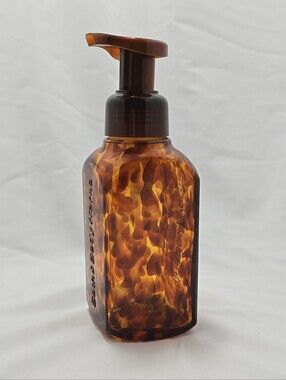 NWT Bath & Body Works Glass Gentle Foaming Hand Soap Dispenser Torquoise 10oz